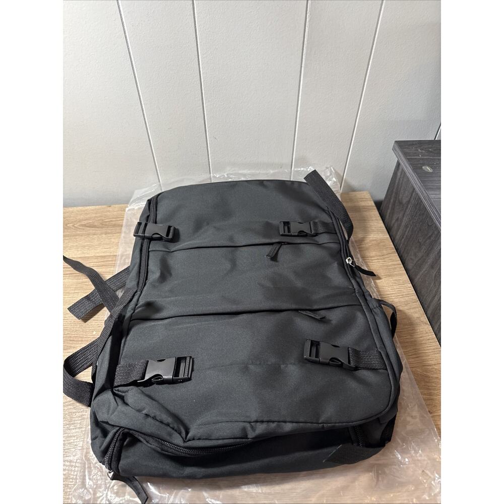 Black Traveling Backpack Expandable New J5